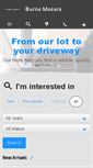 Mobile Screenshot of burnsmotors.net